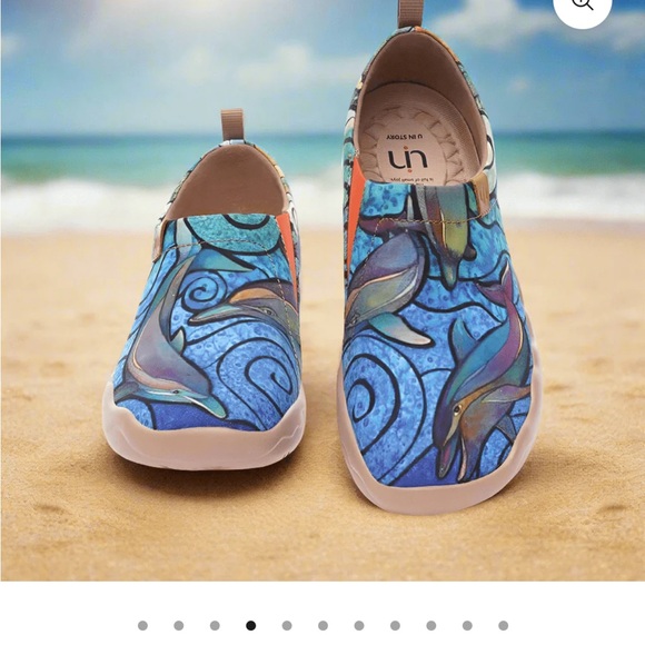 Uin women’s footwear in Porpoise Toledo. GUC size 6/36.5 - Picture 10 of 11